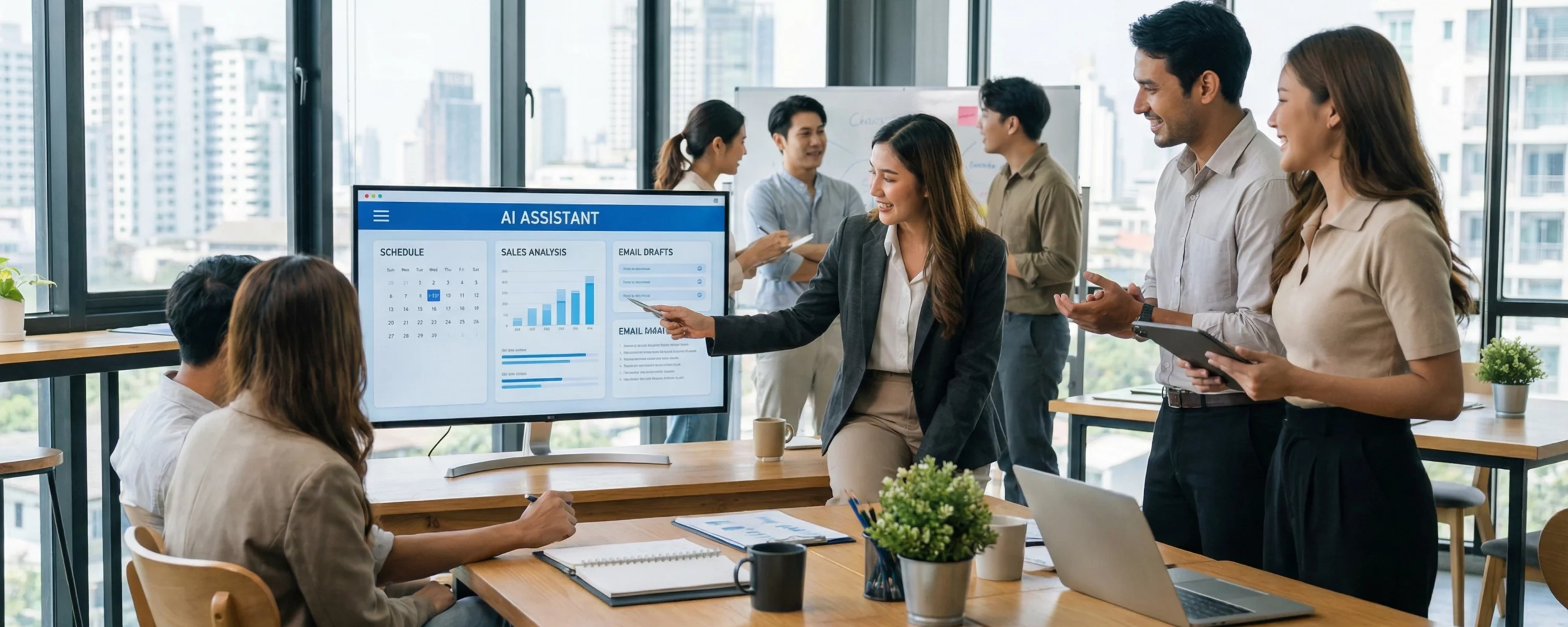 AI assistant for business