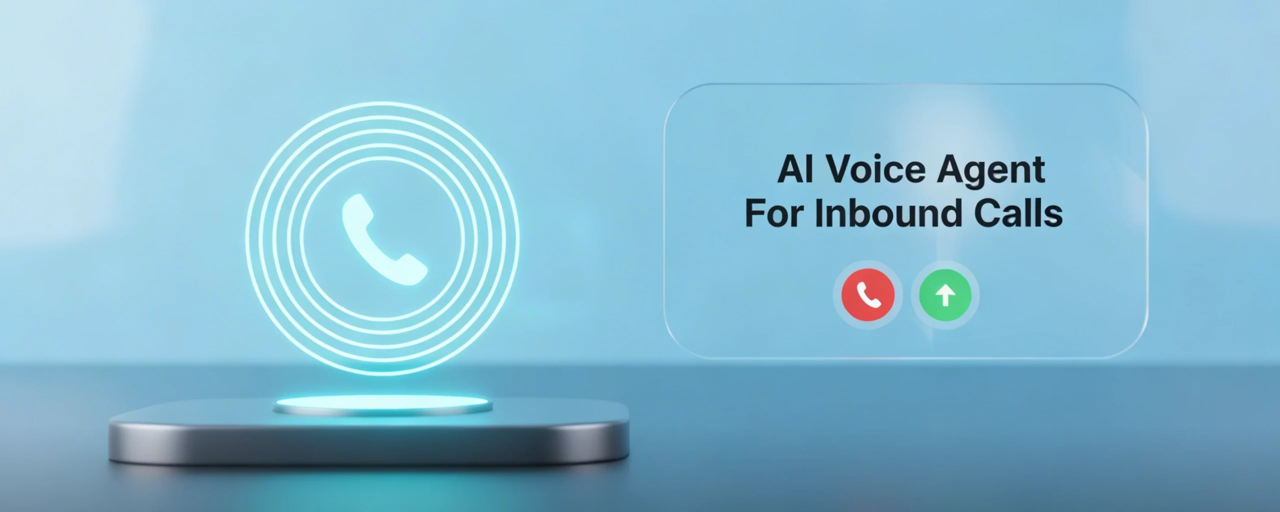 AI voice agent for inbound calls - feature image