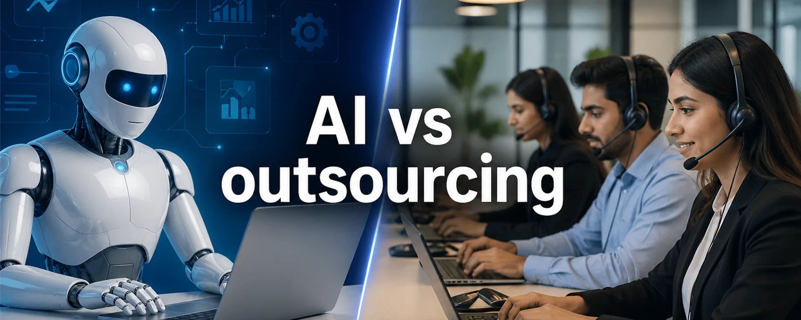 AI vs Outsourcing