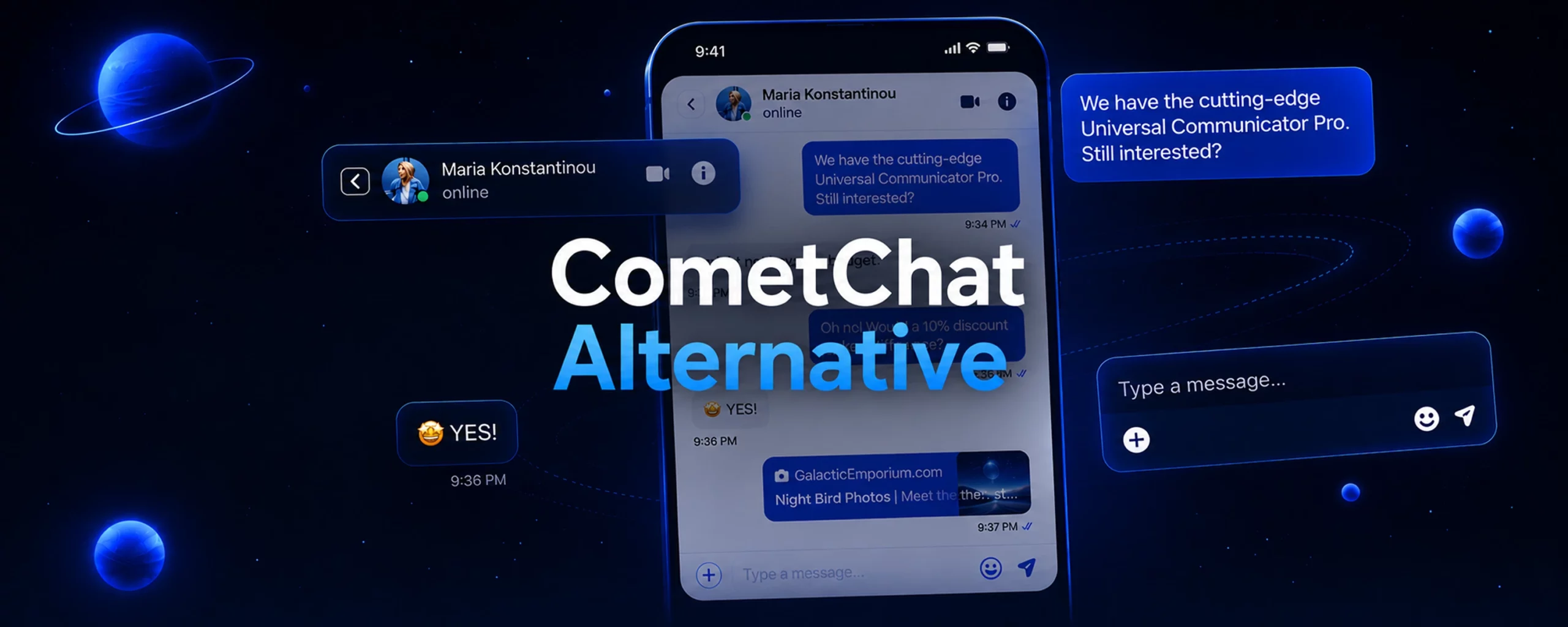 cometchat alternative