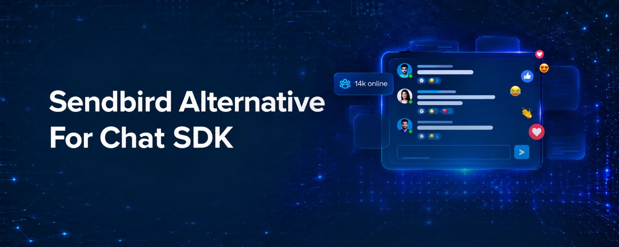 Sendbird alternative for chat sdk - feature image