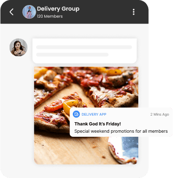 Distribute critical messages to all users with broadcasts.