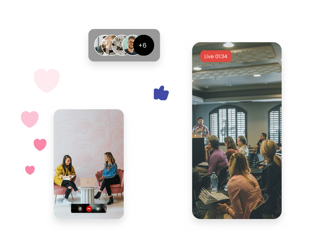 Host  1:1 Live Sessions