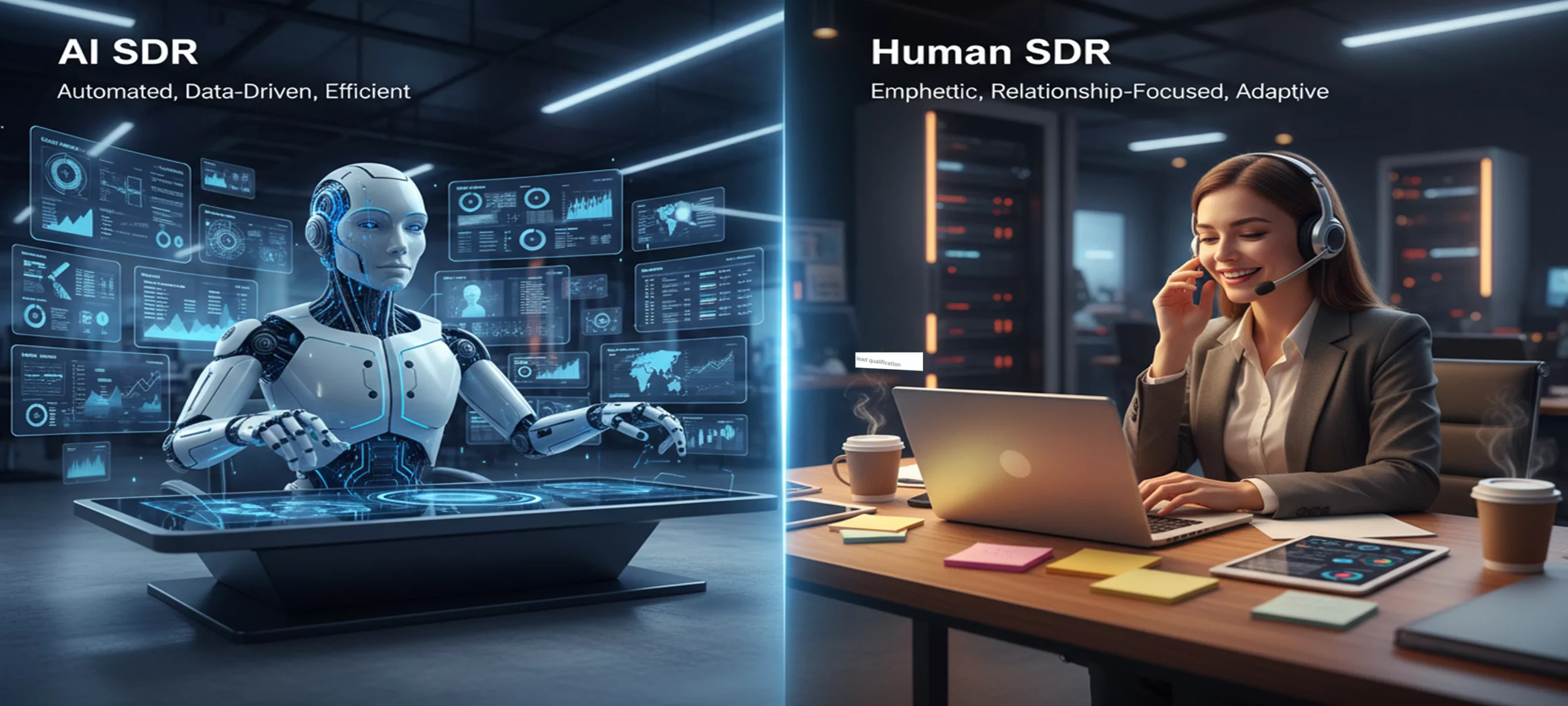 AI SDRs vs Human SDRs