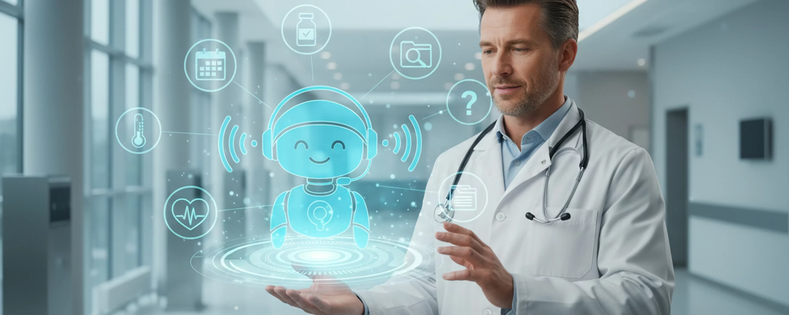 AI Voice agents in healthcare - feature image