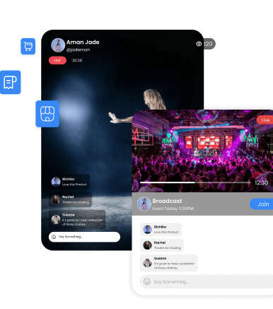 Enhance real-time user involvement using live chat for increased engagement.