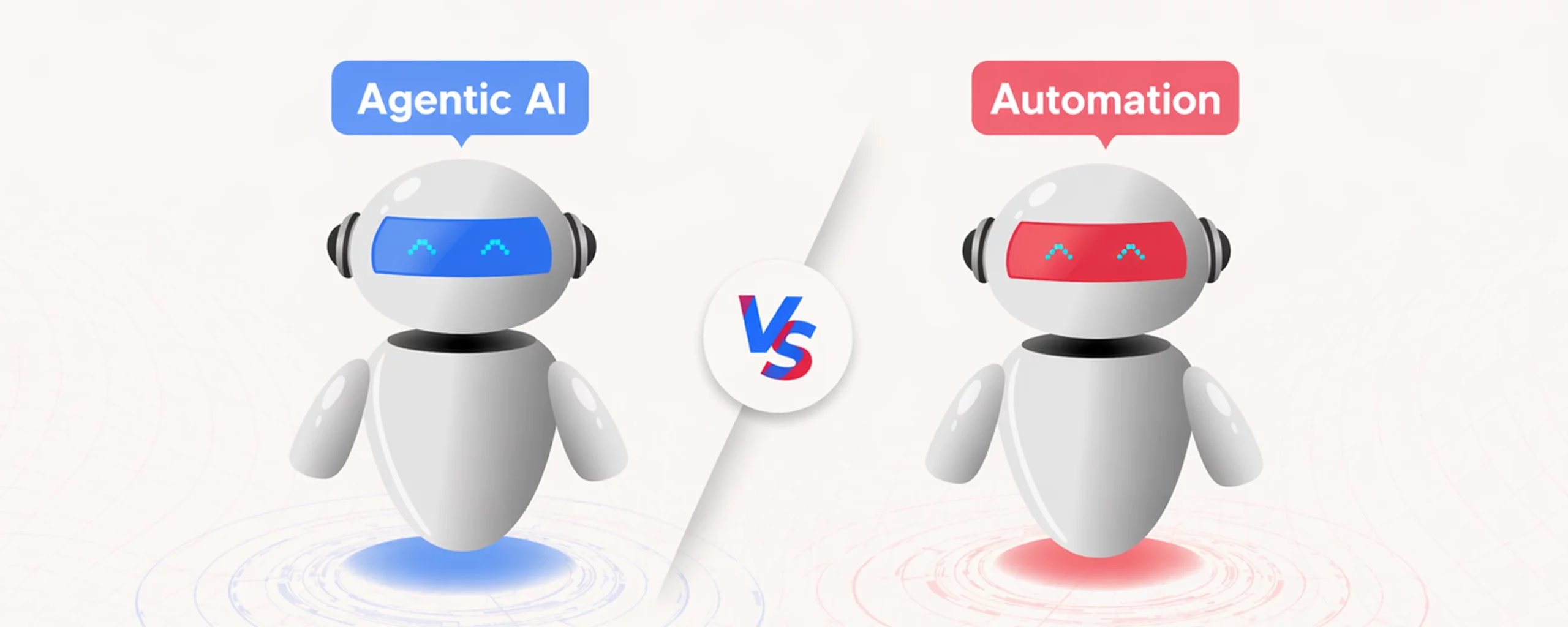 what is the difference between agentic AI and automation